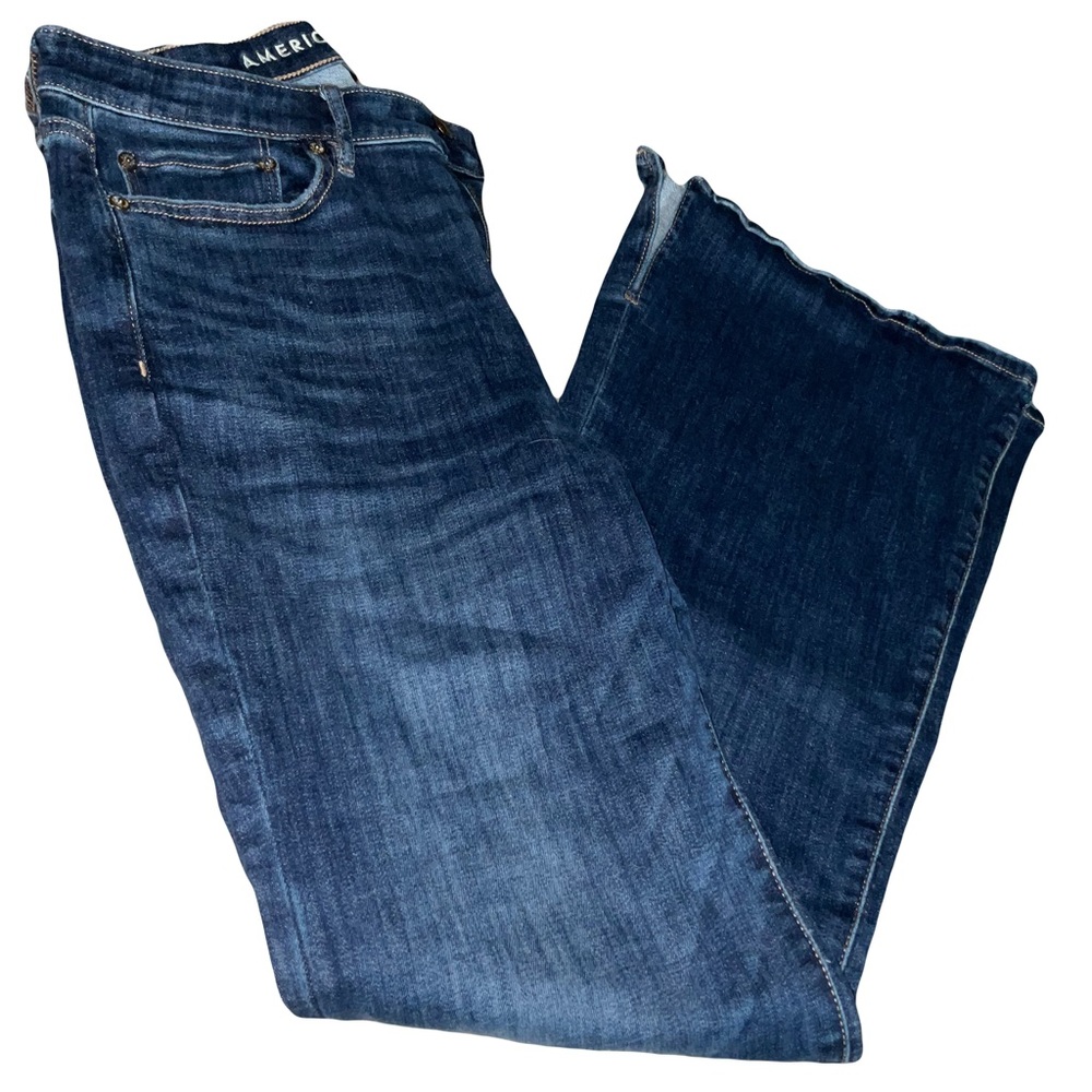 American Eagle Size 10 High Waisted Boot Cut Jeans